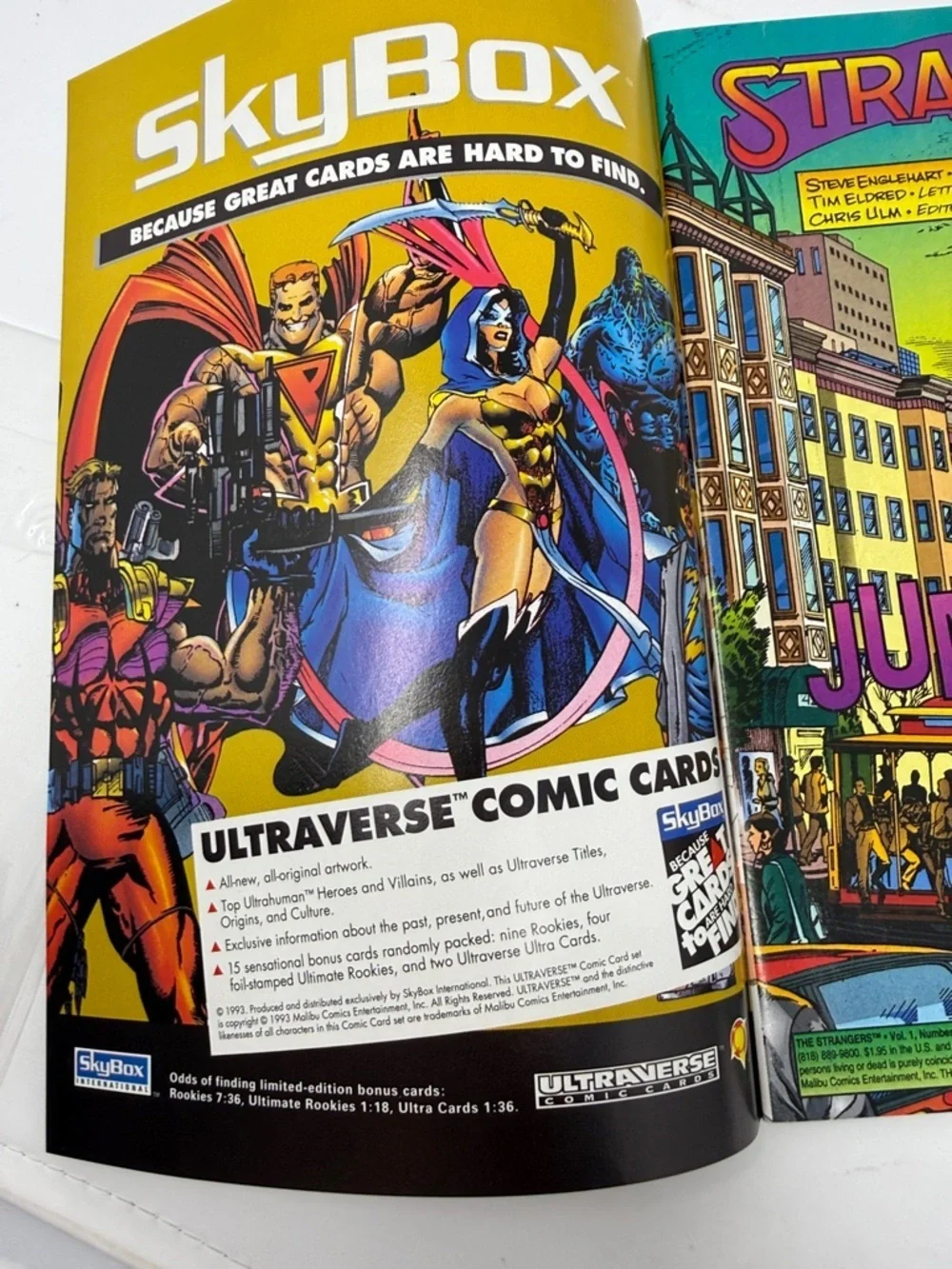 Ultranaverse The Strangers #1 Comic Book - Vibrant Multicolor Cover COMIC BOOK